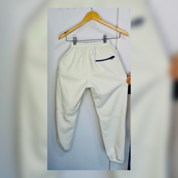 Zara Kids Fleece Joggers Sweatpants – Size 9 – White w/ Back Zipper Pocket - Picture 2 of 11